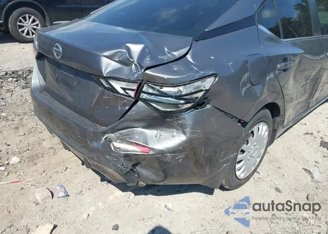 2021 Nissan Sentra S Xtronic Cvt из США, поврежденный, VIN 3N1AB8BV8MY261462